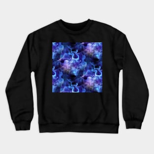 Gravitational Waves Fractal Crewneck Sweatshirt